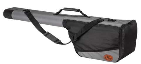 Allen Company 45” Riprap Spin Fishing Rod Case, Fits 2-Piece, 6 to 7-Foot Fishing  Rods, Gray/Lime